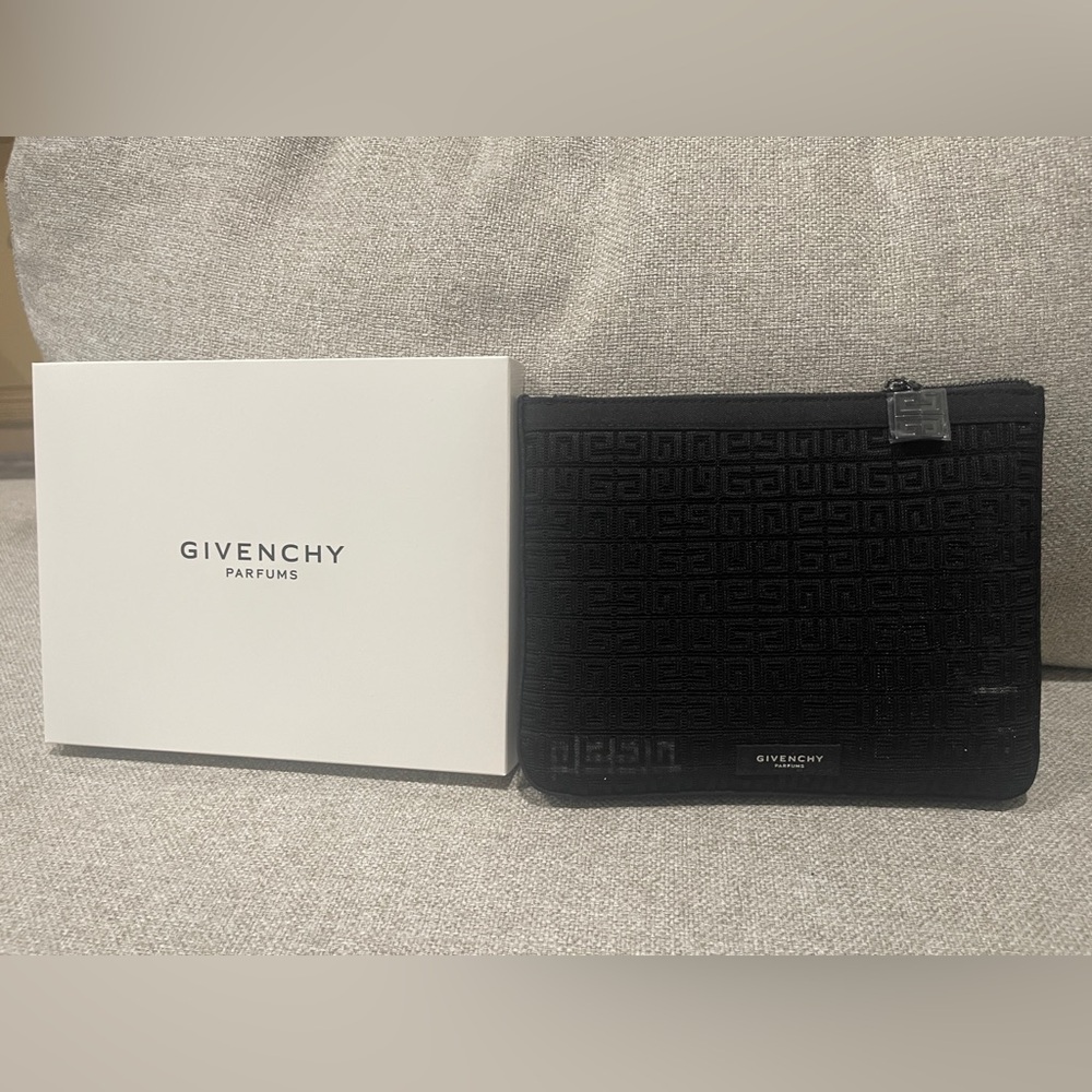 Givenchy beauty parfums mesh makeup Pouch black - Picture 4 of 7
